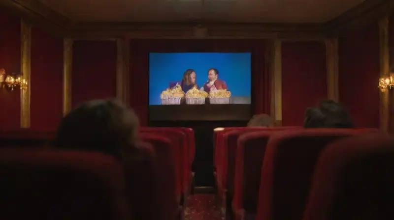 Cine acogedor, amigos sonrientes y nostalgia