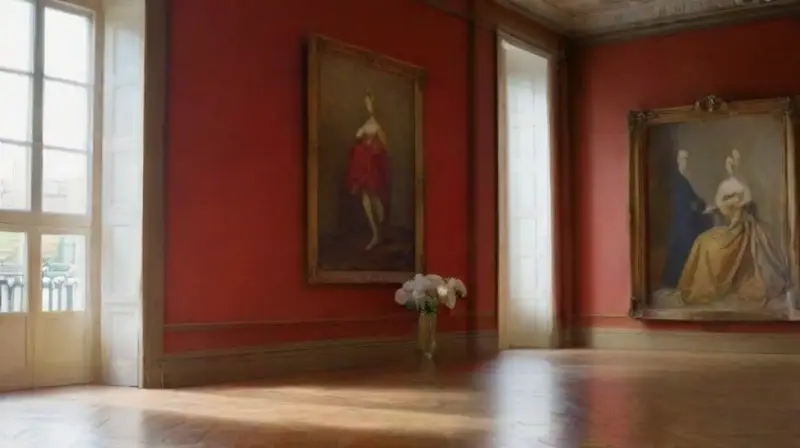 Galería de arte romántica y vibrante