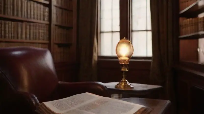 Biblioteca acogedora llena de historias por descubrir