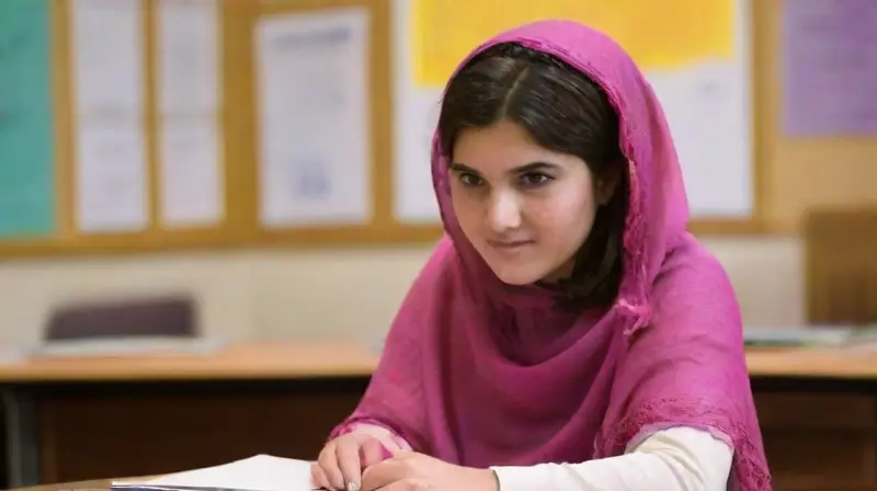 Clase inspiradora con Malala y estudiantes