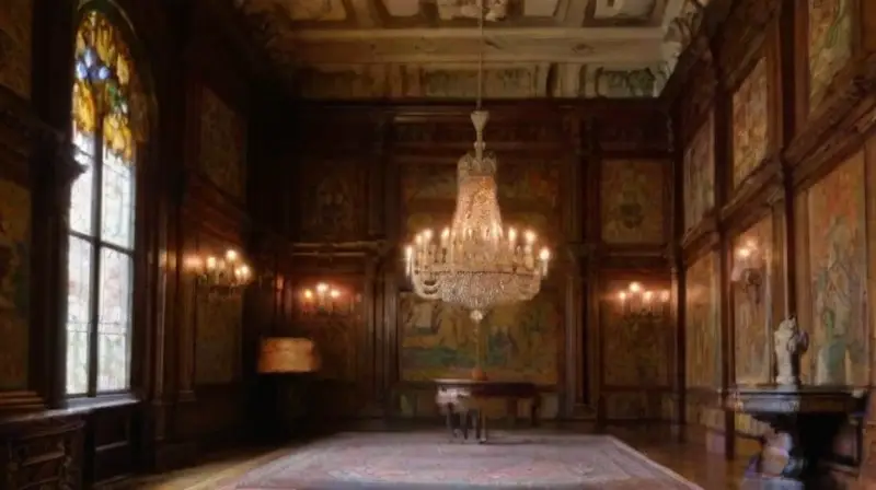 Biblioteca majestuosa que invita a explorar