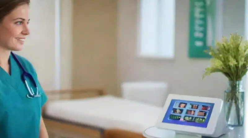 Hospital moderno y acogedor con tecnología avanzada