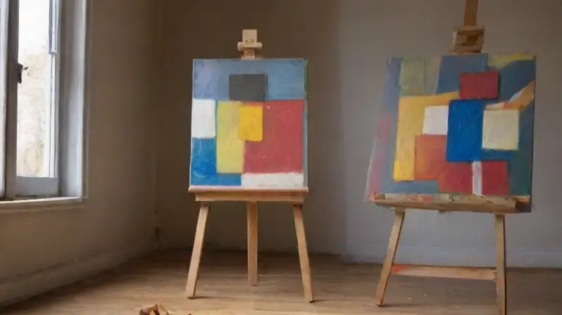 Estudio artístico caótico pero inspirador